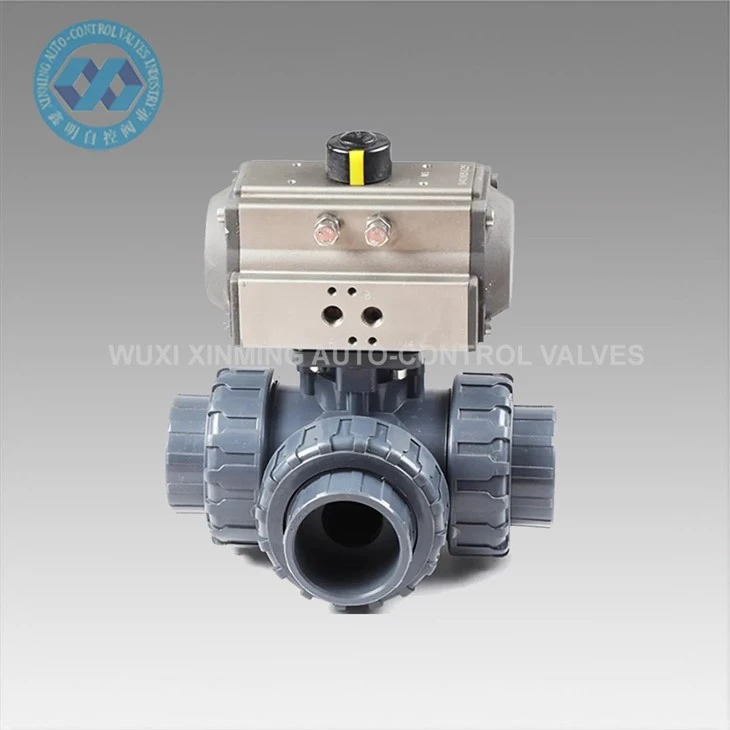 Auto-control Pneumatic Actuator Ball Valves For Irrigation Systems