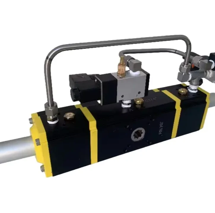 2 Way Ball Valve แอคชูเอเตอร์นิวเมติก