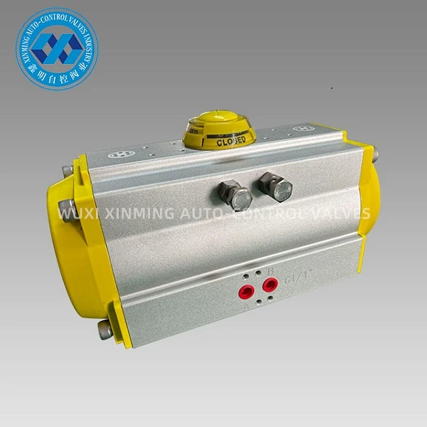 angular stroke pneumatic actuator angular stroke pneumatic actuator