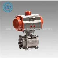 ISO Standard Double Acting Stainless Steel Actuator Ball Valve